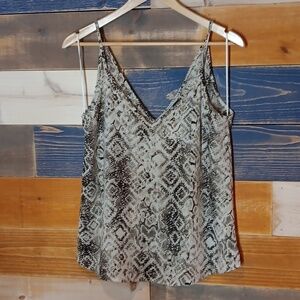 Allison Joy Mia Cami S NWT snake print